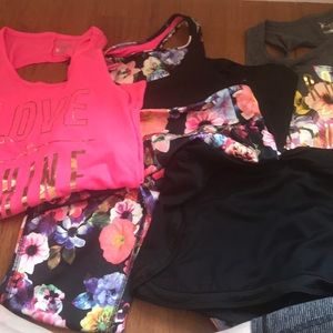 Lot of old navy girls active clothes size 14 xxl
